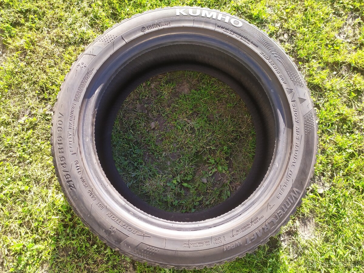 Zimné gumy 215/45 R16 Kumho 4ks - 6