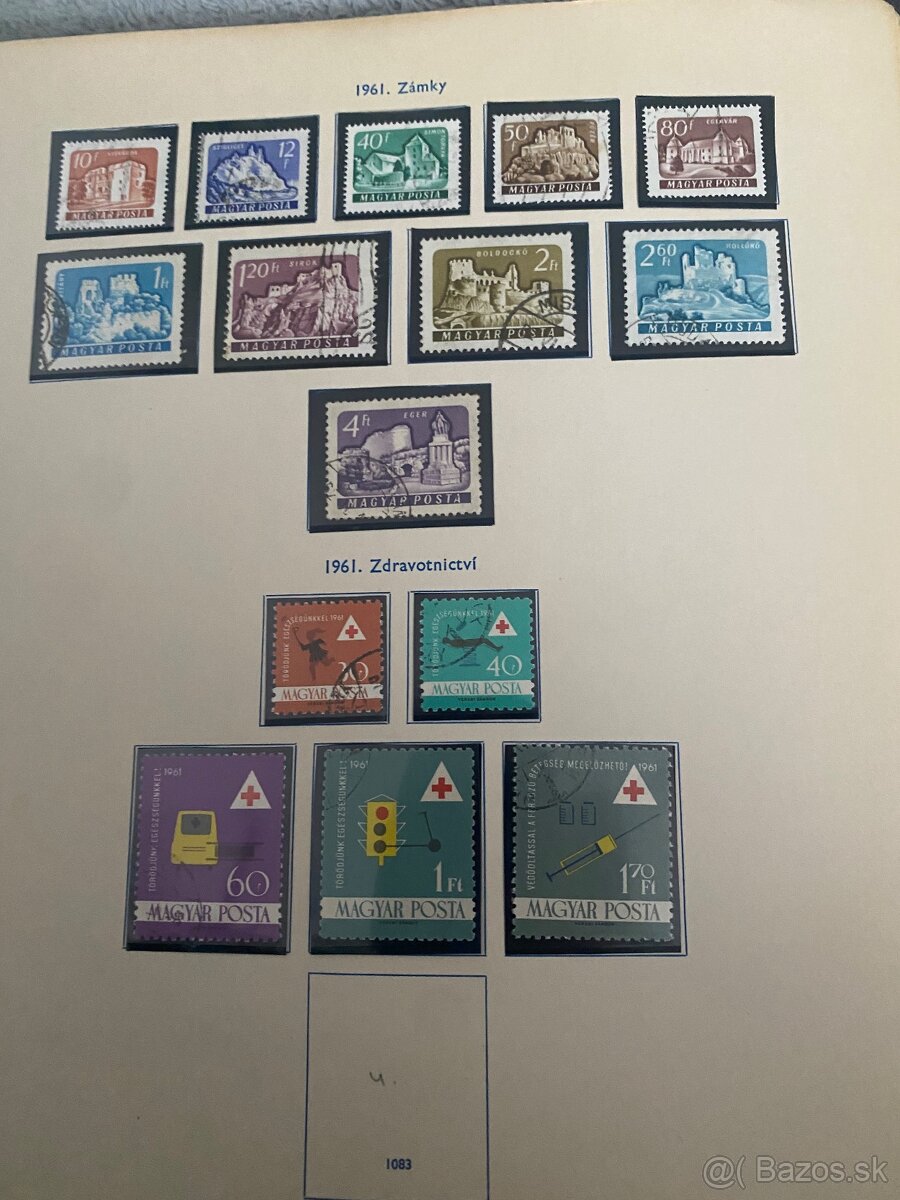 zbierka známok Maďarsko - 6