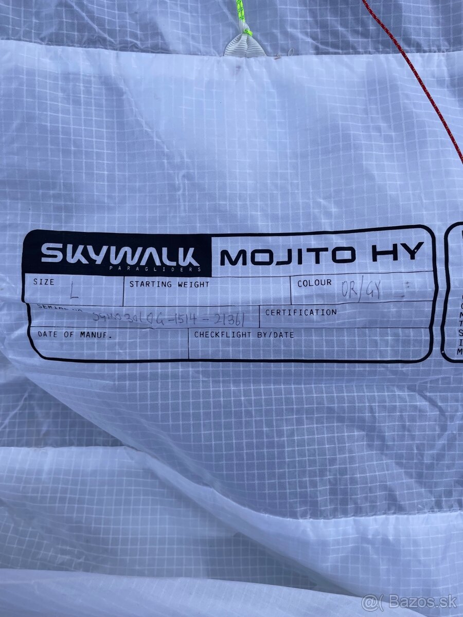 Predam PG kridlo na mot.paragliding - 6