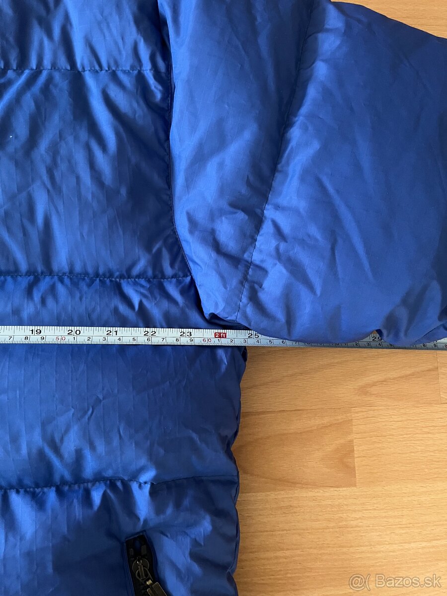 Modrá pánska páperová bunda - 6