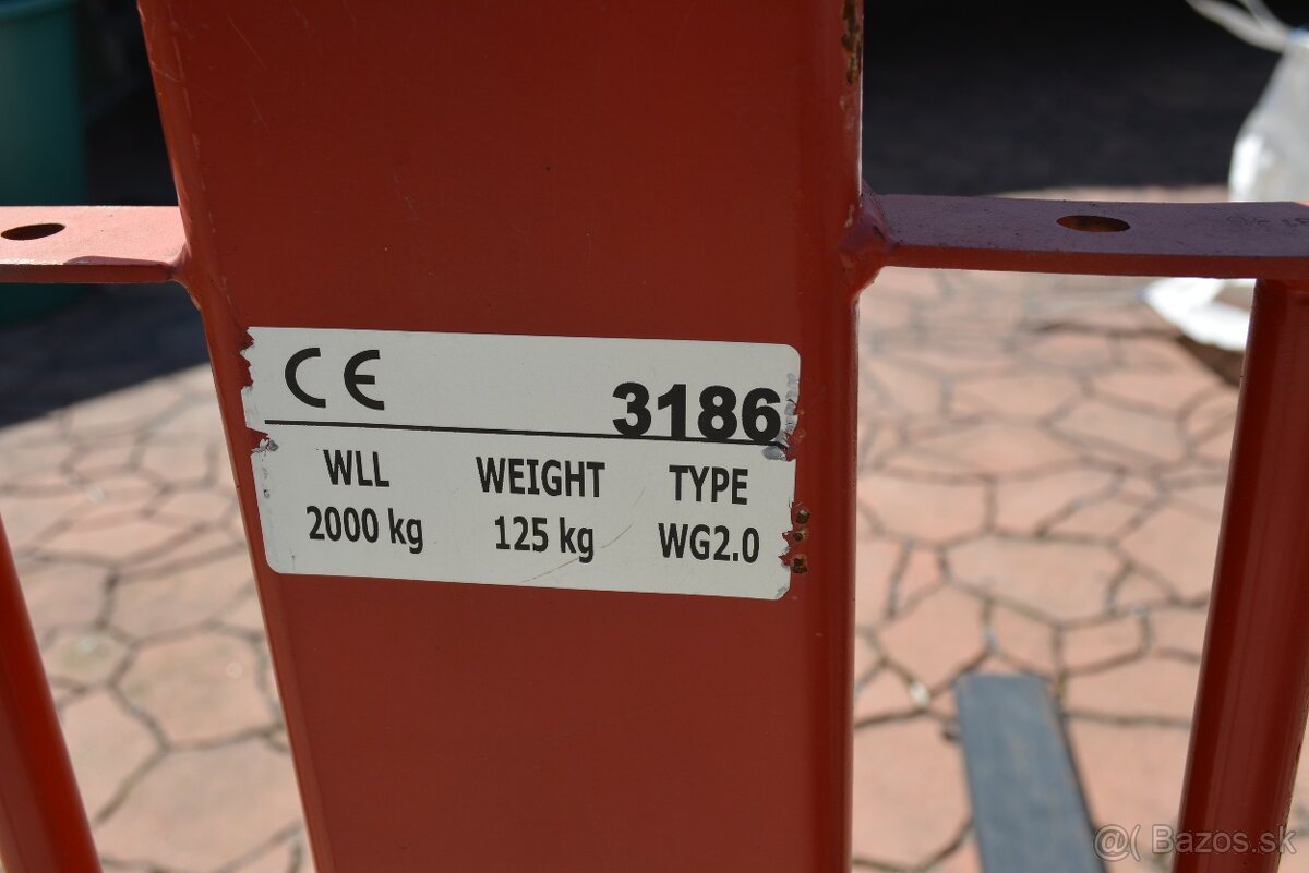 Paletové vidly WG2,0 - 6