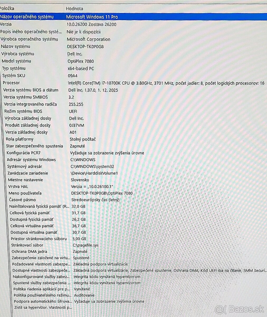 DELL OptiPlex 7080 - 6