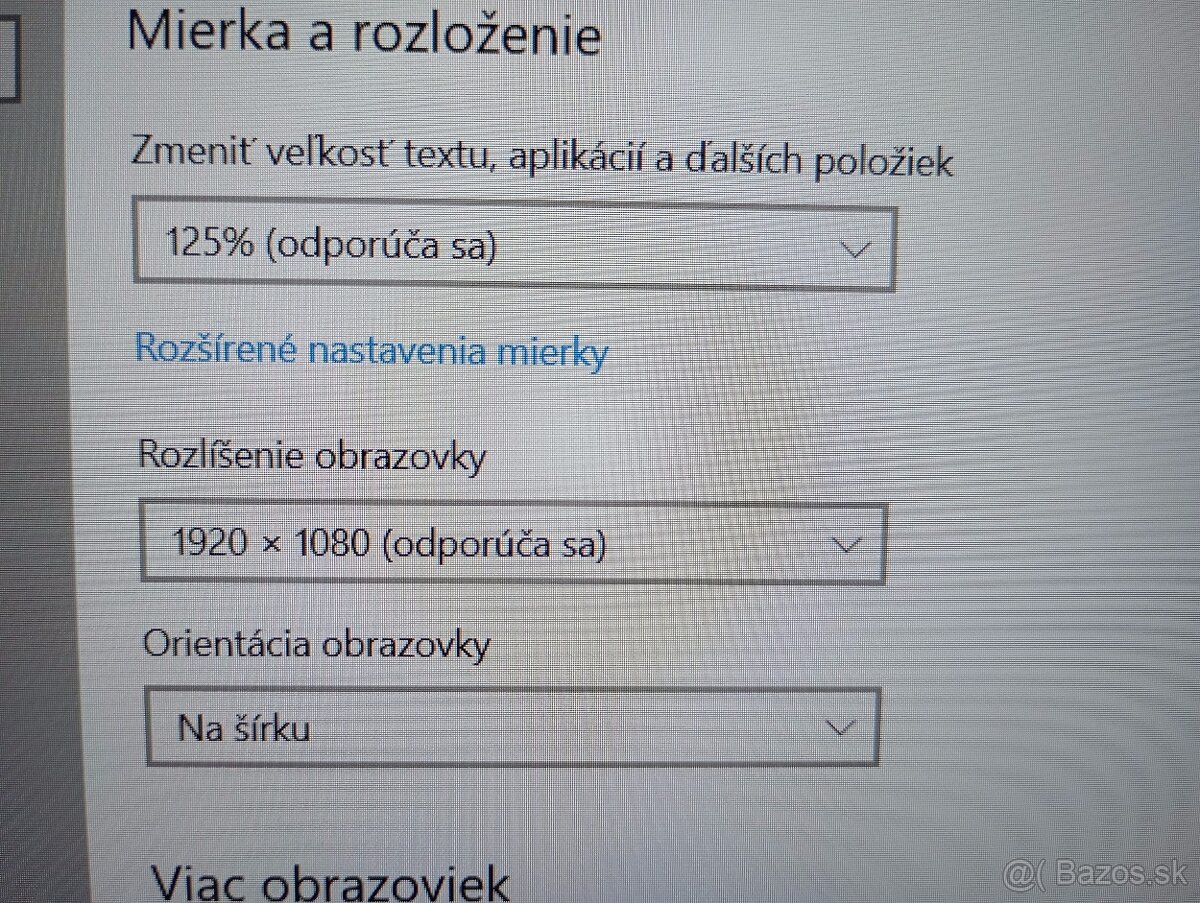 predám Dell latitude 5280 / dotykový displej / 8gb ram / ssd - 6