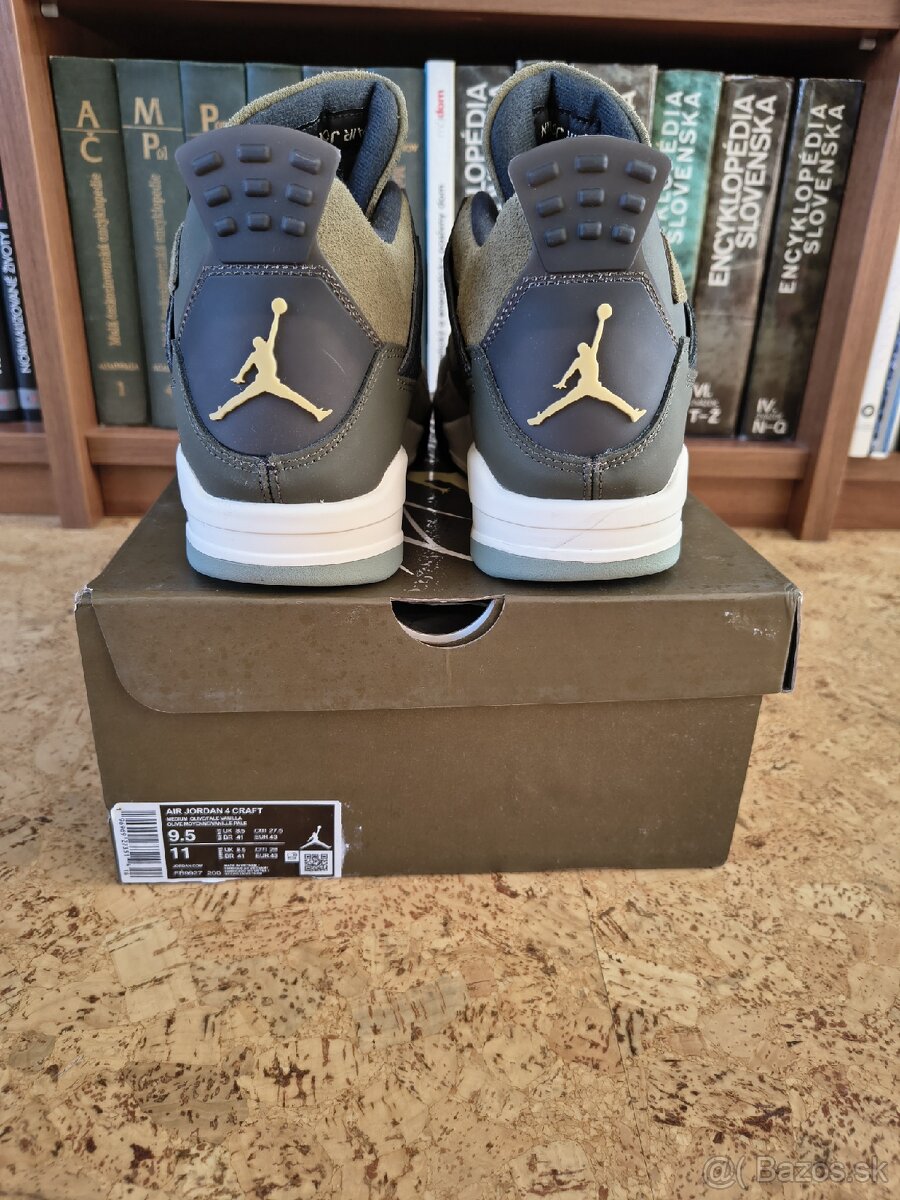 Jordan 4 retro se craft Medium Olive - 6