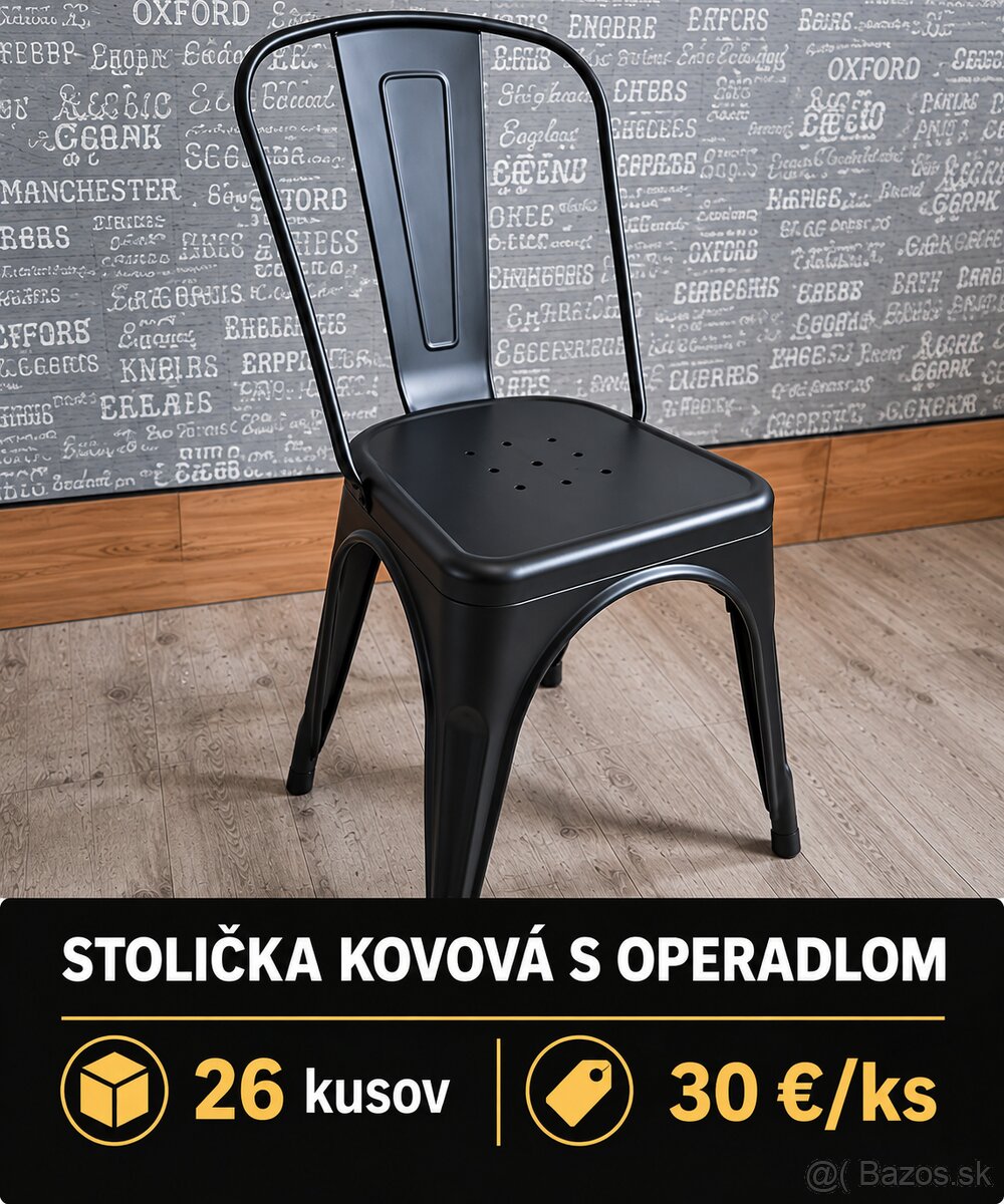Predám stoly a stoličky /gastro/ - 6