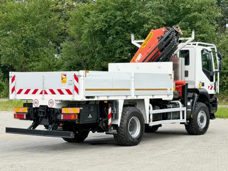 IVECO TRAKKER 360, 4x4, valník s hydraulickou rukou - 6