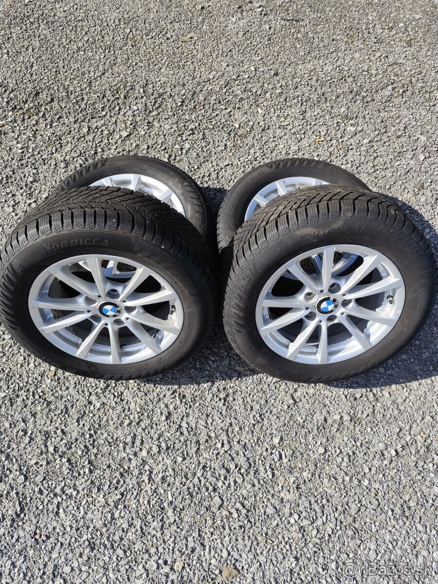 BMW disky 5x120 + Zimné pneumatiky 225/55 R16 s TPMS - 6