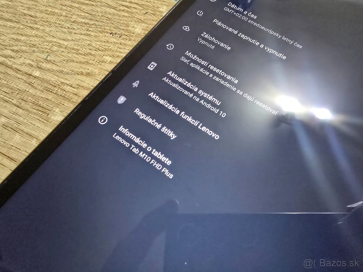 Lenovo Tab M10 FHD Plus plnefunkcny na displeji nieje ani je - 6