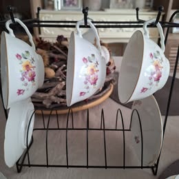 Krásny porcelánový vintage set, aj na doplnenie - 6