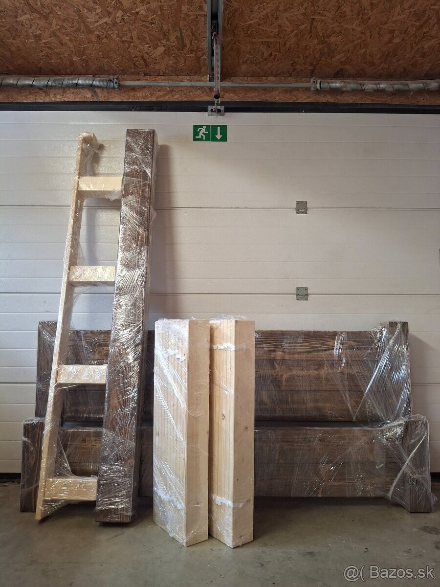 Manželská posteľ-masív - 6