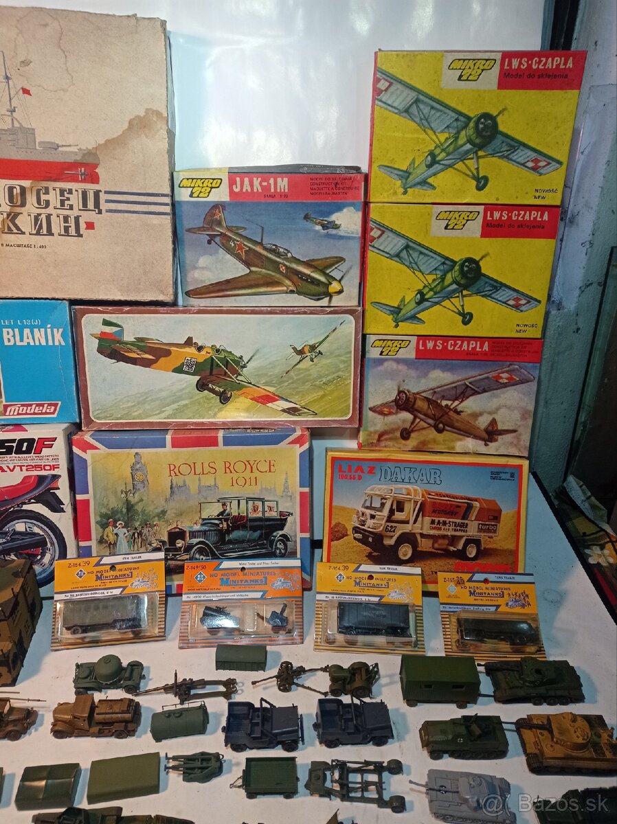 Predaj plastík modelov - 6