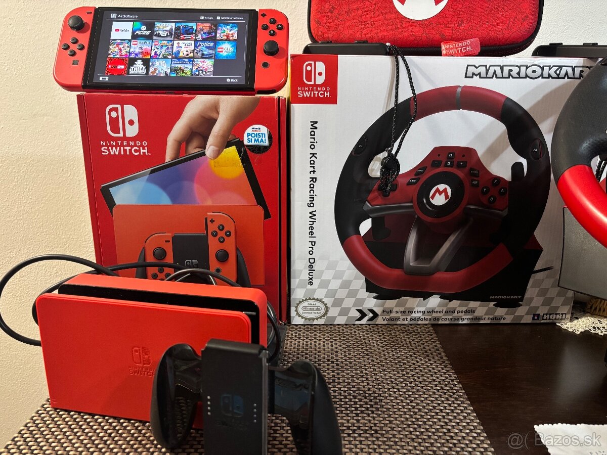 Nintendo Switch OLED + Mário volant - 6