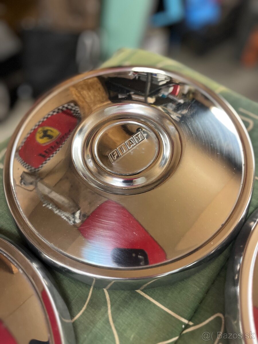 Fiat 127, 128 chrom puklice - 6