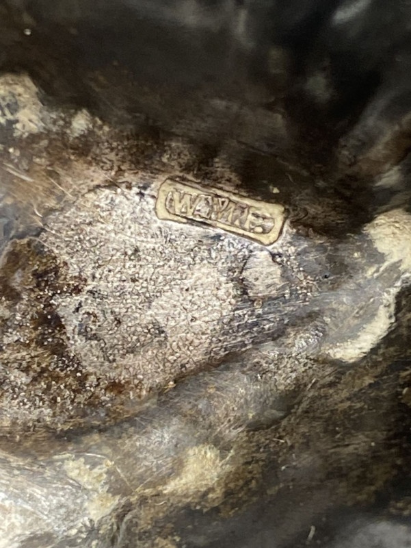 Secesný podnos na ovocie - 6