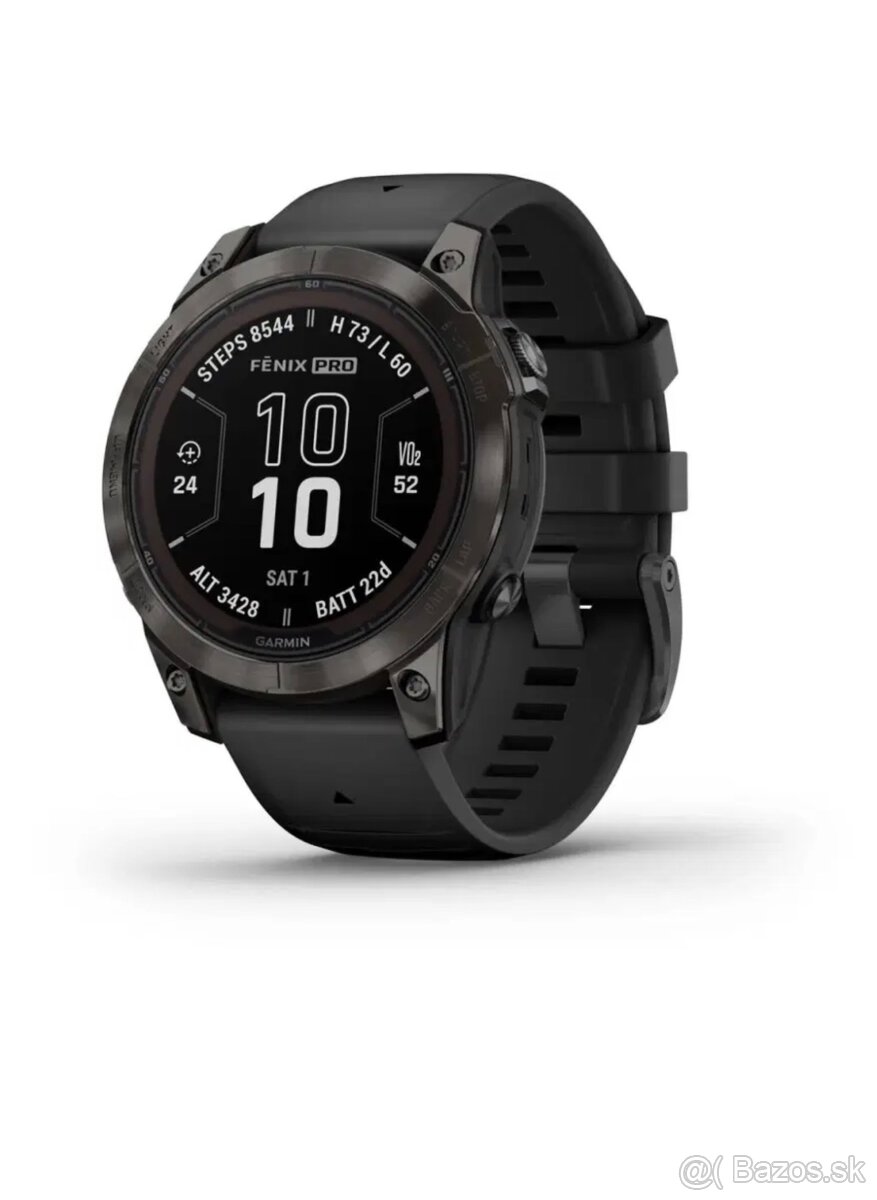 Garmin fenix 7X Sapphire Solar - Titan Carbon - 6