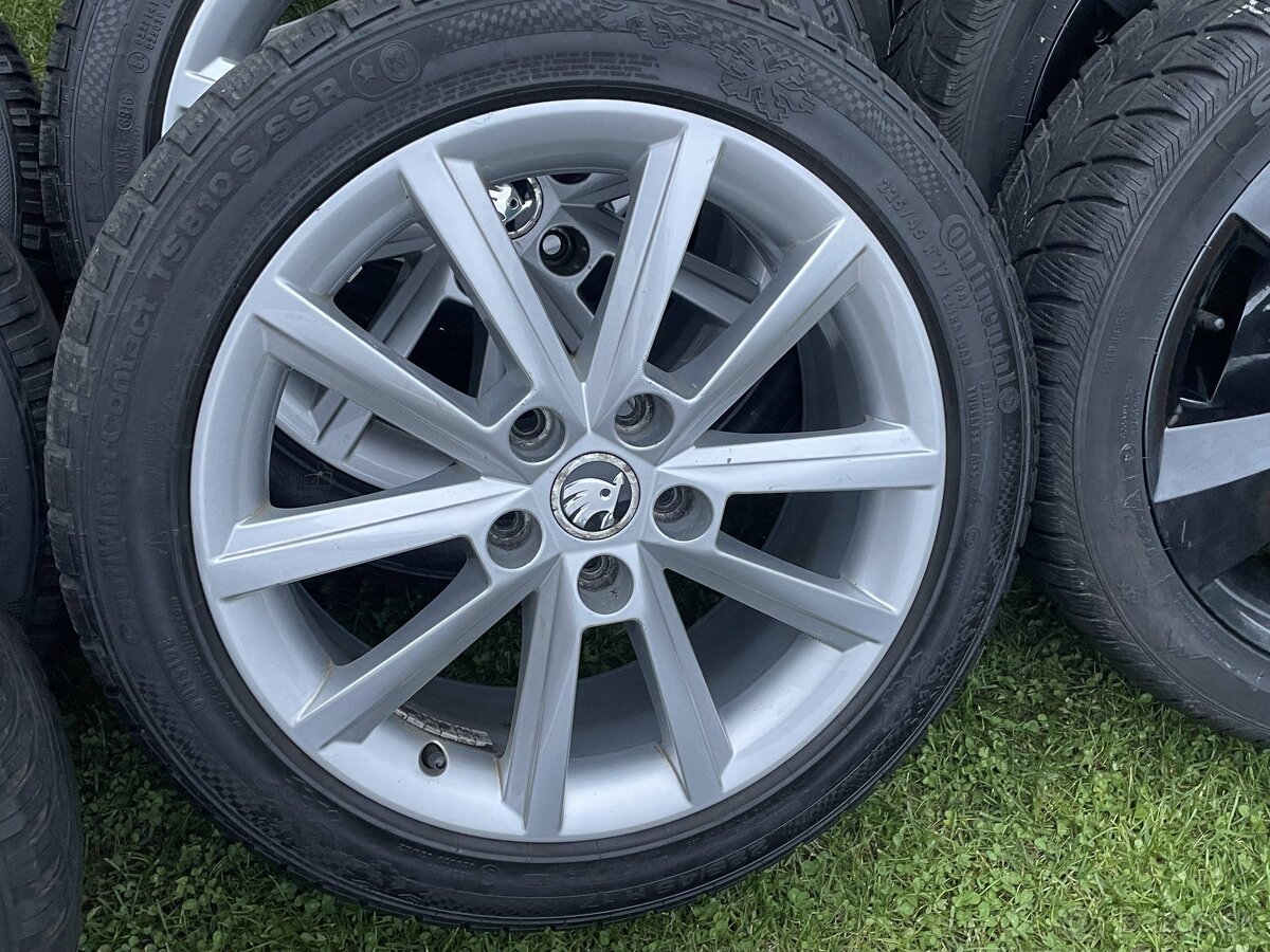 Orig disky 5x112 225 45 R17 205 50 R17 Zimne Skoda VW SEAT - 6