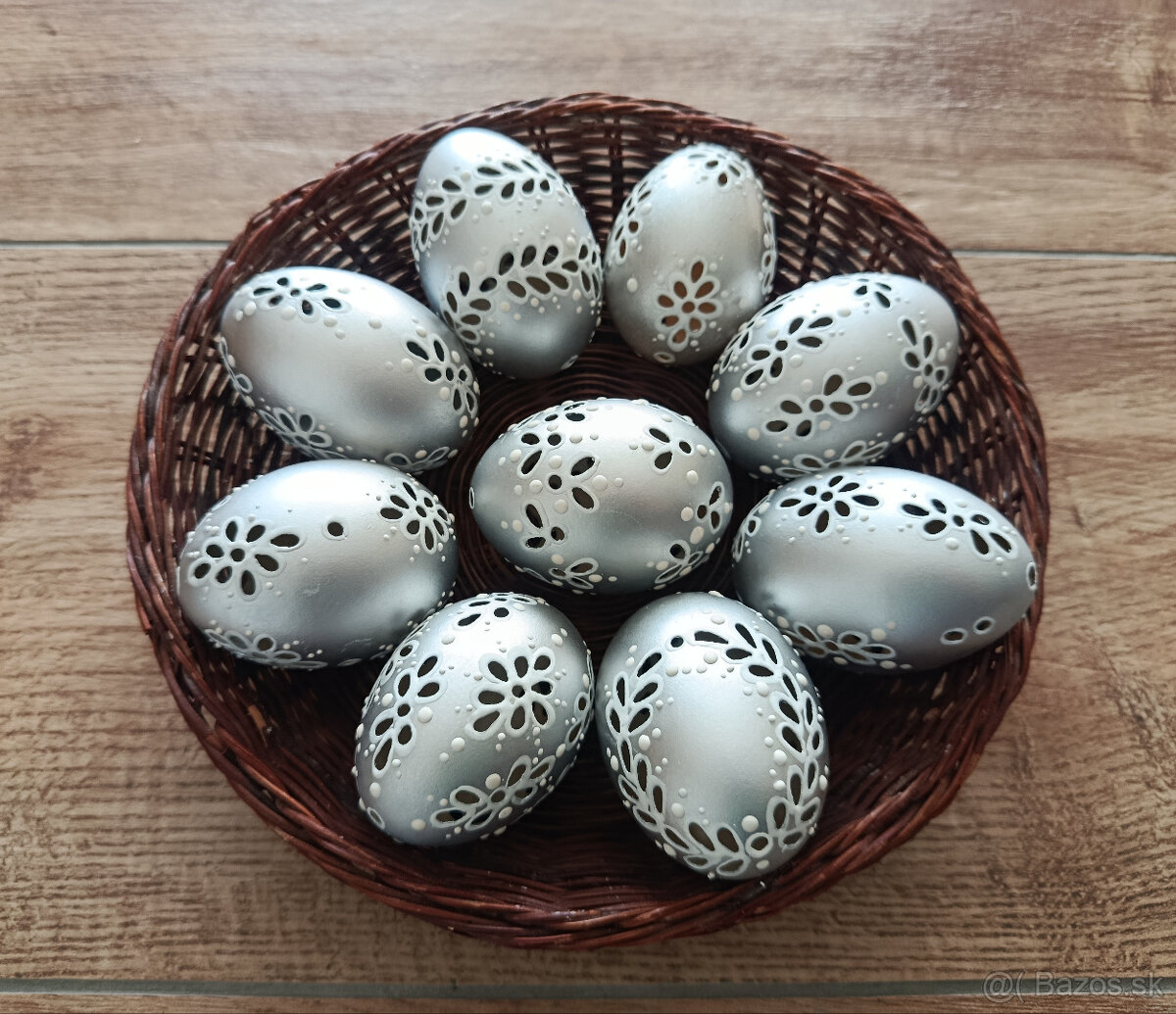 Slepačie vŕtané kraslice Madeira - 6