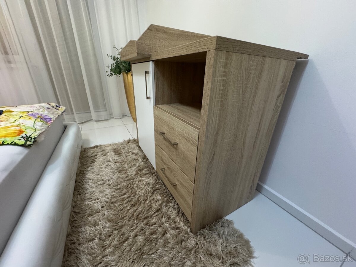 Komoda s prebaľovacím pultom - 6
