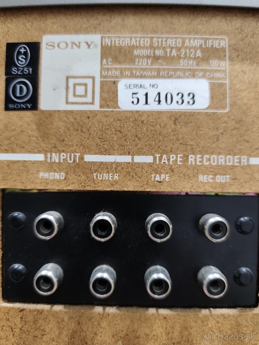 SONY HiFi retro zostava - 6