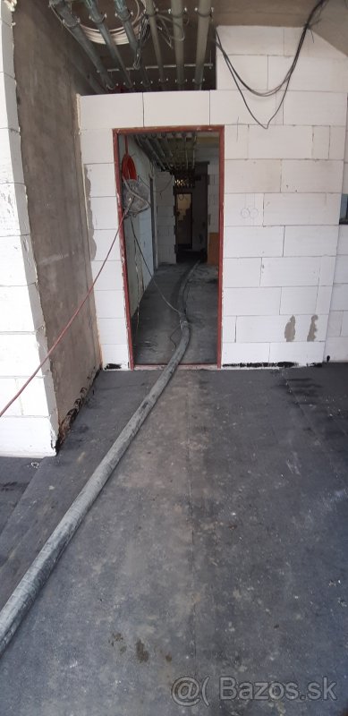 Strojové cementové potery- RÝCHLY NÁSTUP - 6