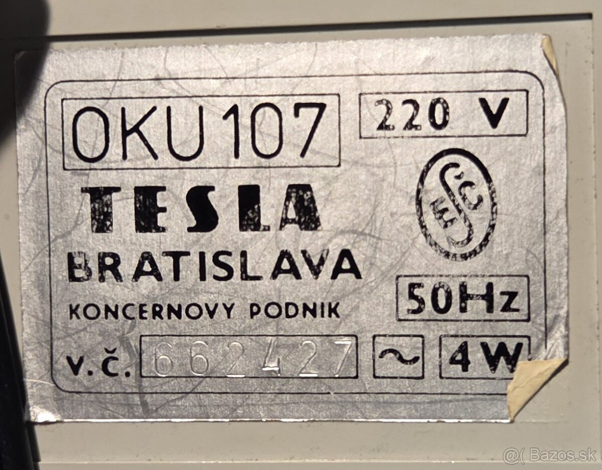 Kalkulačka TESLA OKU 107 - 6