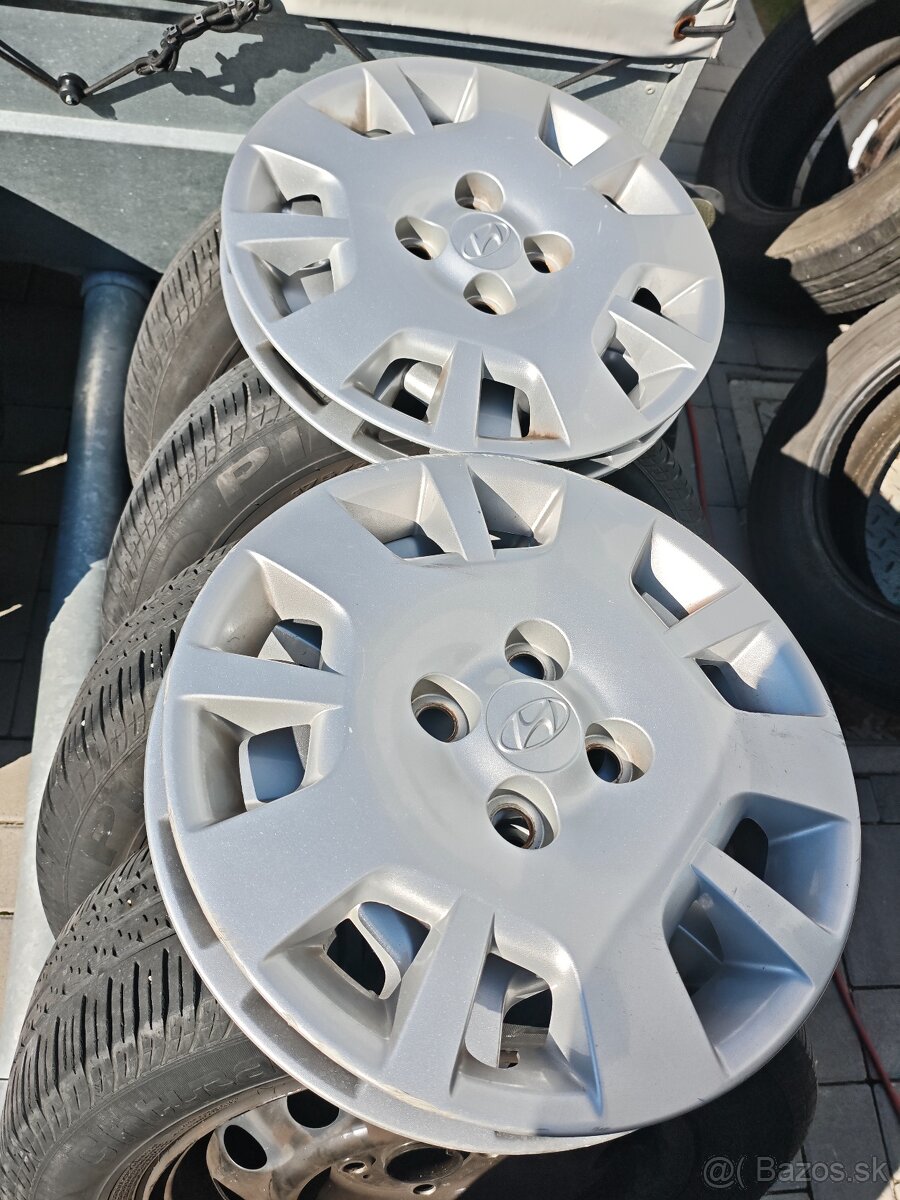 Disky 4x100 pneumatiky 175/70 R14 - 6