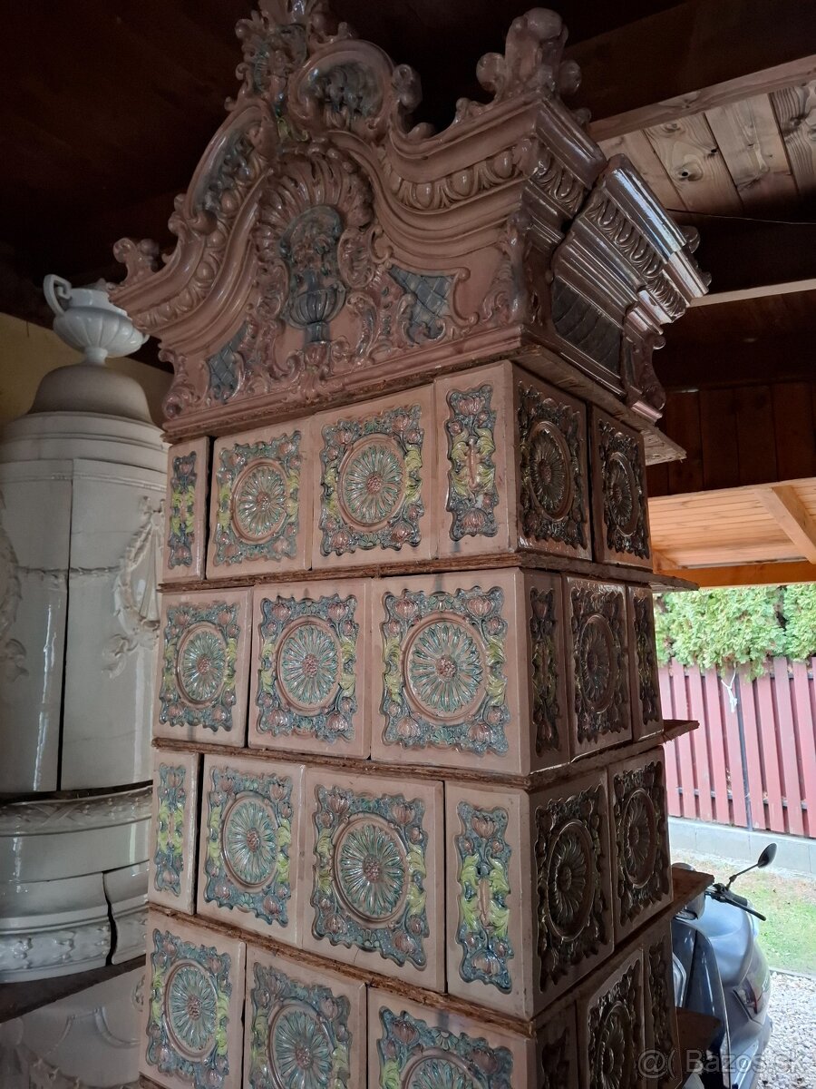 Kachlová pec historická - 6