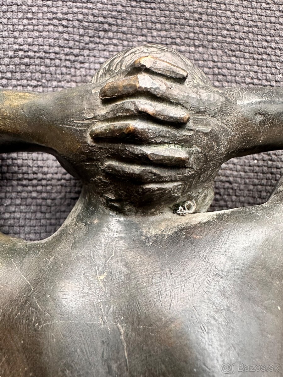 Bronzová socha - akt ? Julius Bártfay ? 1930 - 6