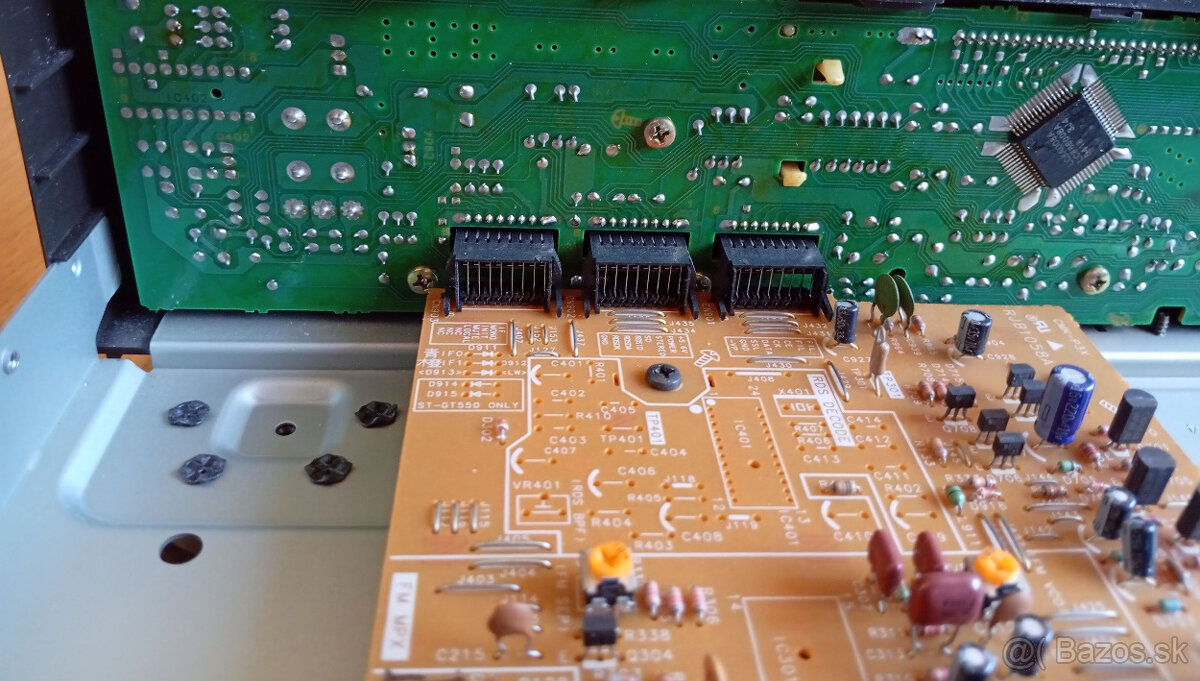 Predám tuner Technics ST-GT550 - 6