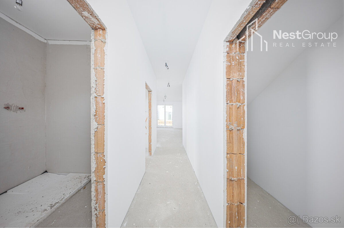 PREDAJ NOVOSTAVBA 4-IZBOVÝ BUNGALOV, POZEMOK 300 m2, HUBICE - 6