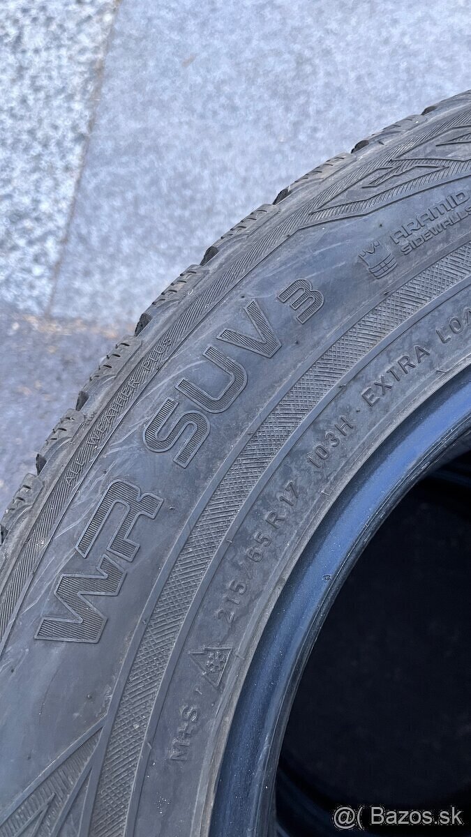 215/65 r17 zimné sada - 6