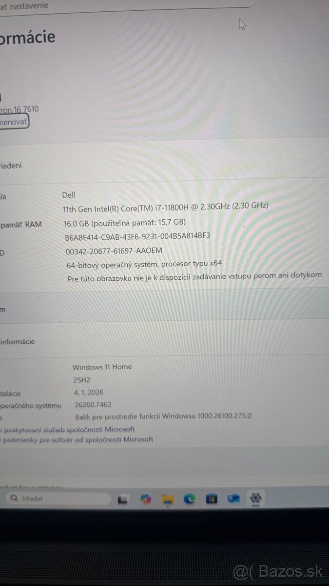 Notebook Dell inspirion - 6