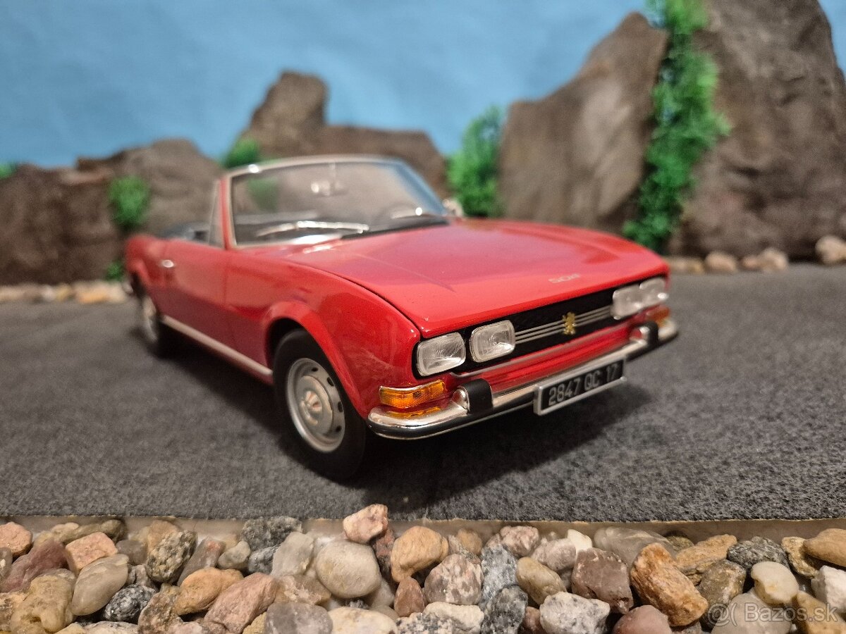 Prodám model 1:18 Peugeot 504 cabrio - 6
