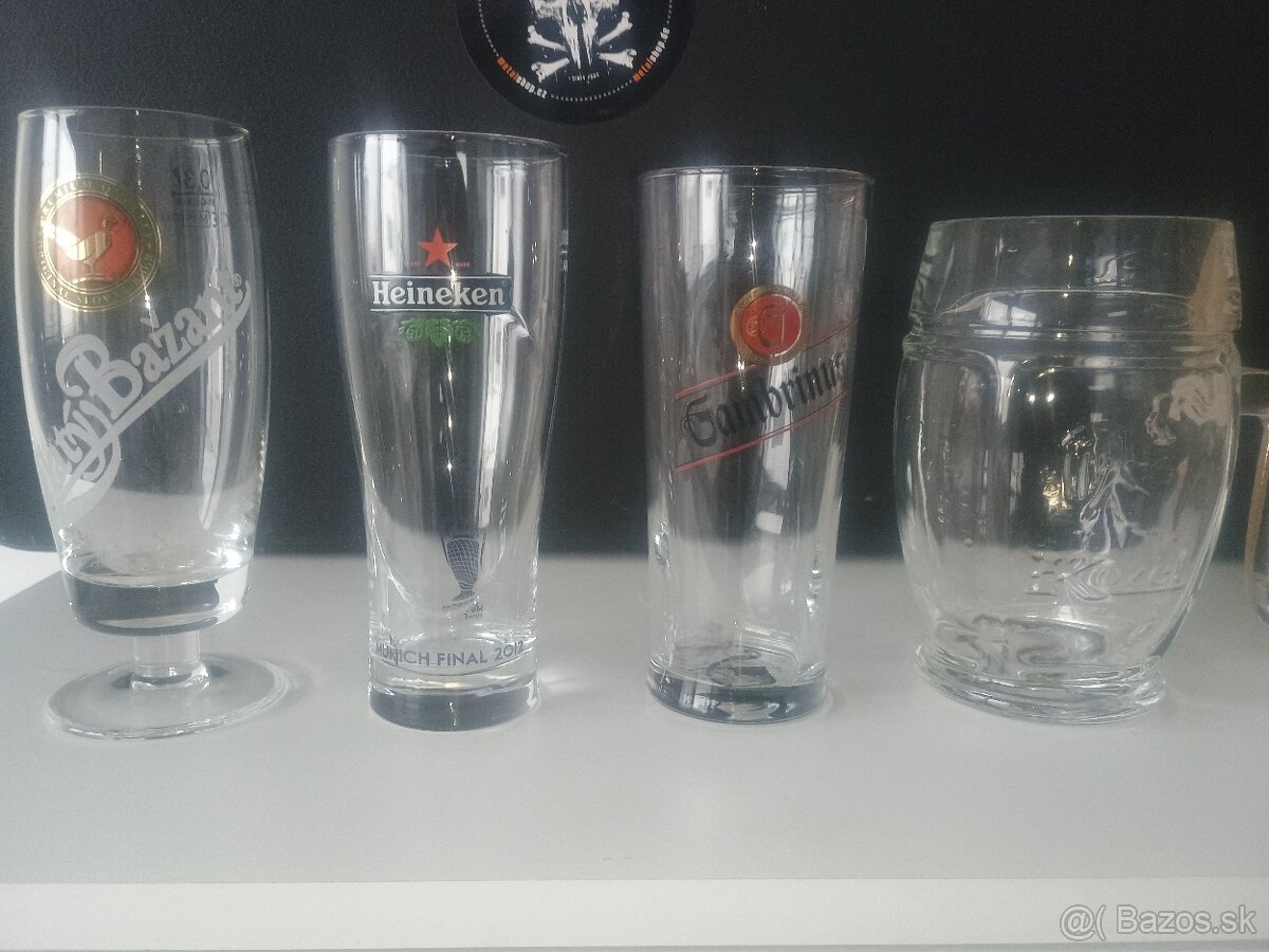 Predám pivné pohare 1/4 - 6