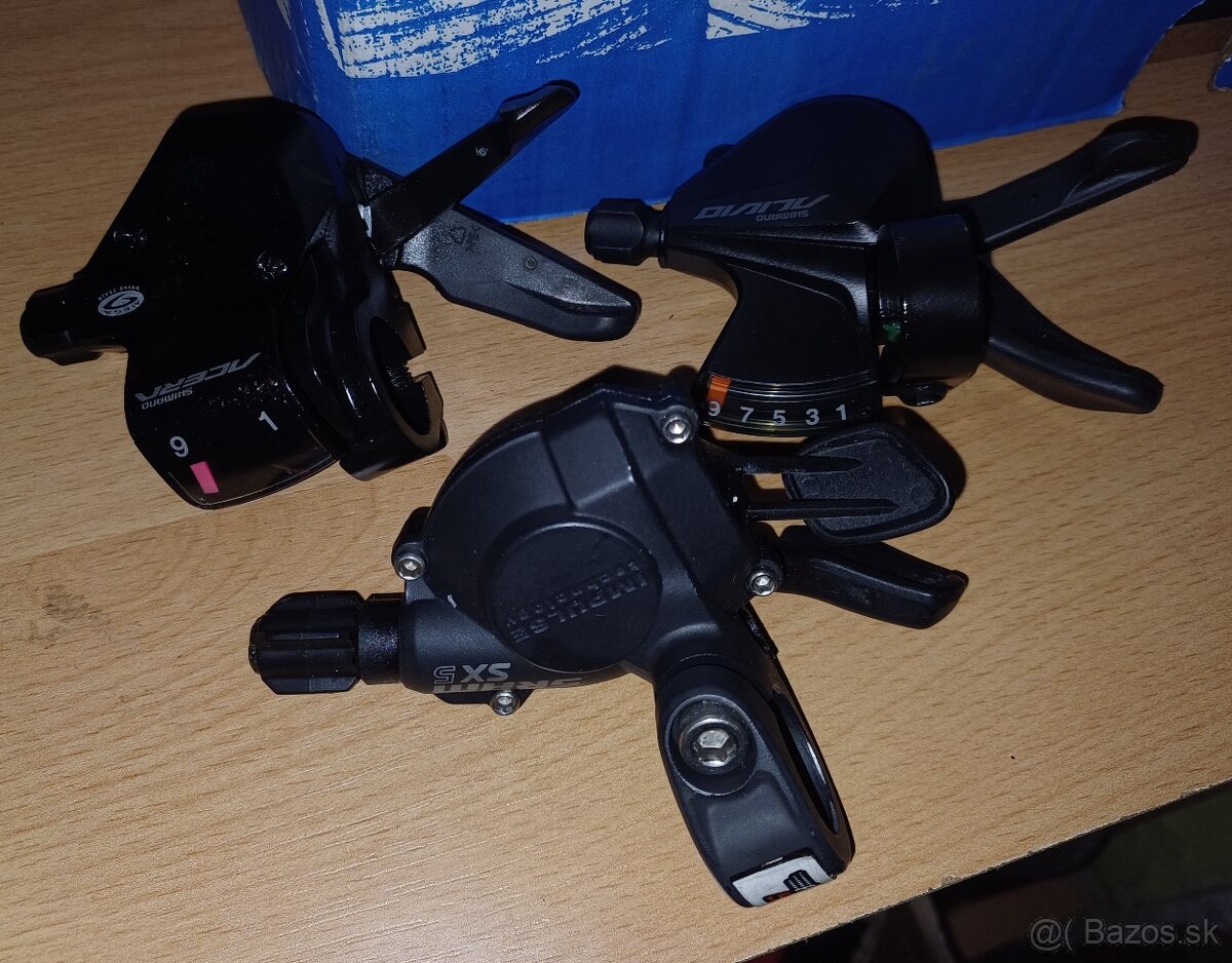 Radenie Shimano & SRAM 9 speed & Radenie Shimano ST-EF-50 - 6