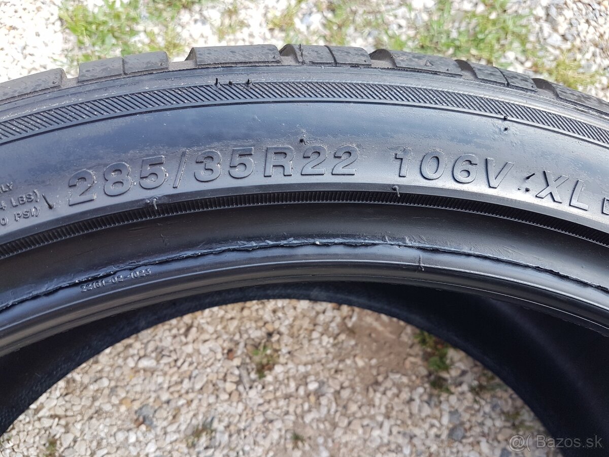 285/35 r22 letné pneumatiky 4ks Tracmax - 6
