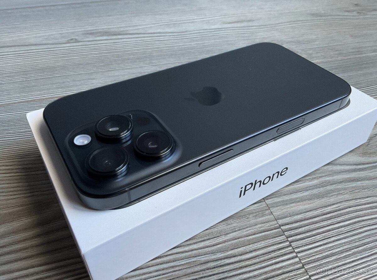 iPhone 16 Pro 128 GB čierny titán - 6