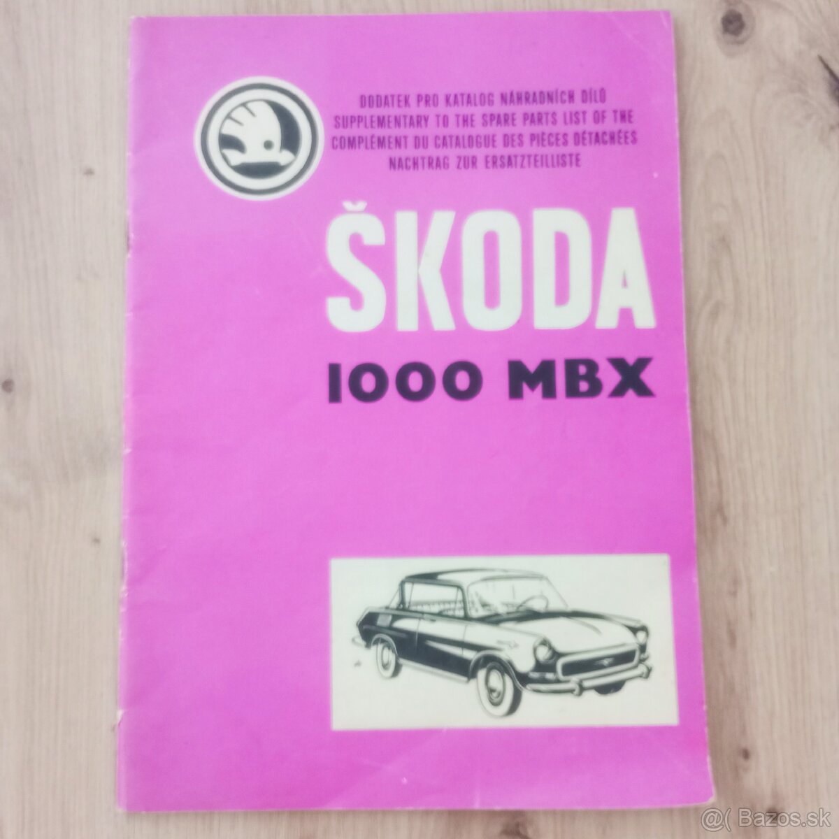 Retro knihy Škoda 1000 - 6