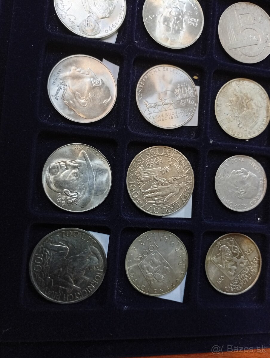 Predám zbierku strieborných mincí - 6
