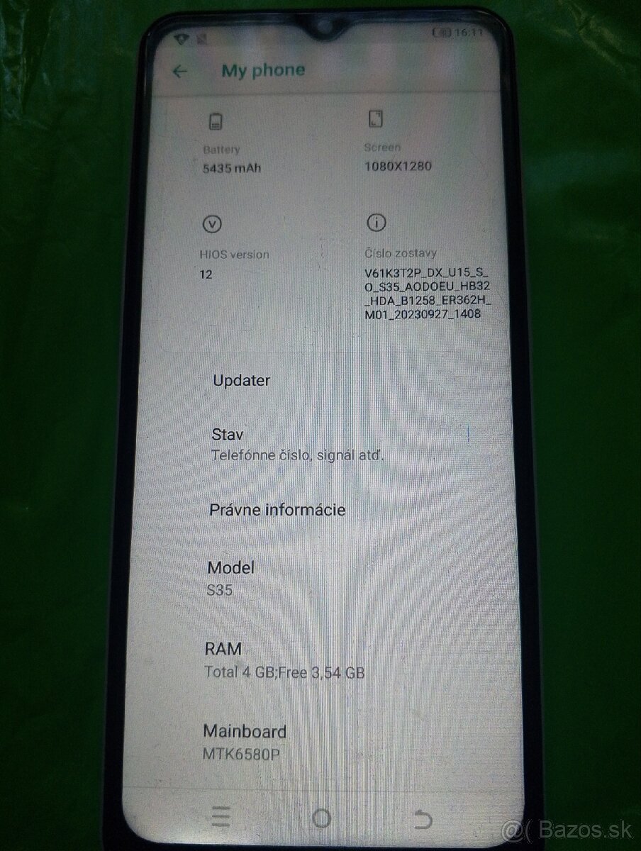 AODOEU S35 smartphone 4/64GB - 6