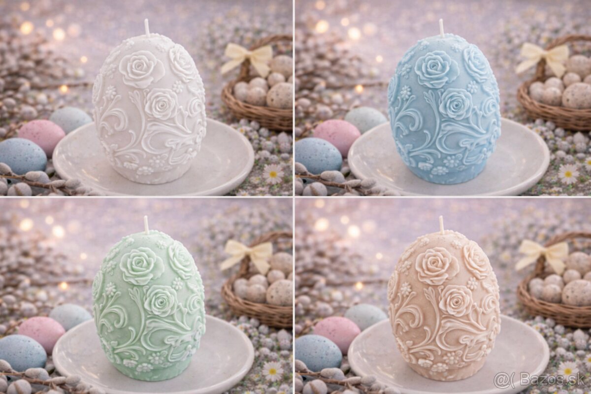 Sojova sviecka- vajicko - 6