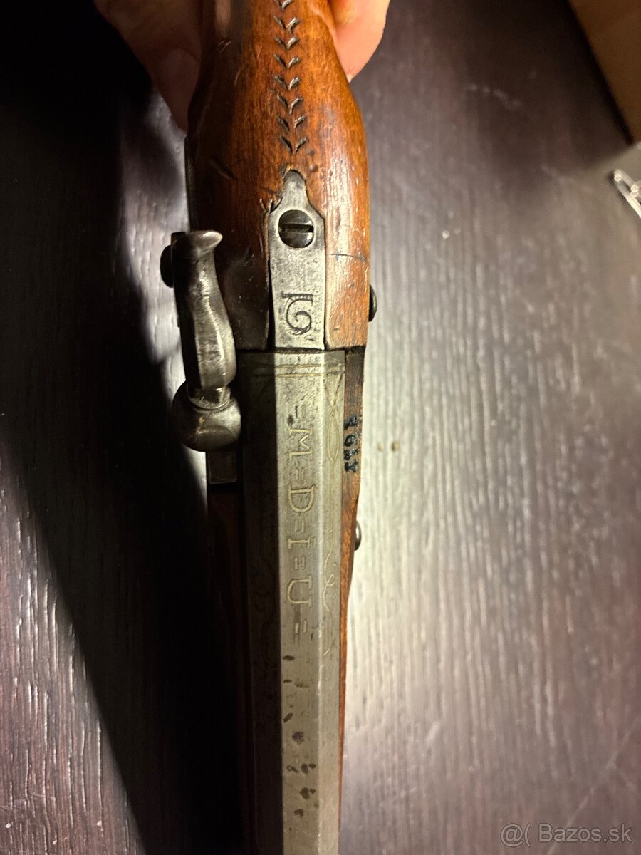 Historická perkusná pištoľ 4 - 6