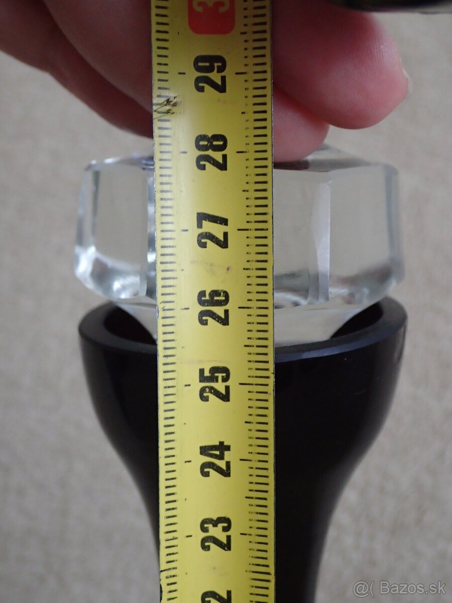 Rubínové sklo karafa - 6