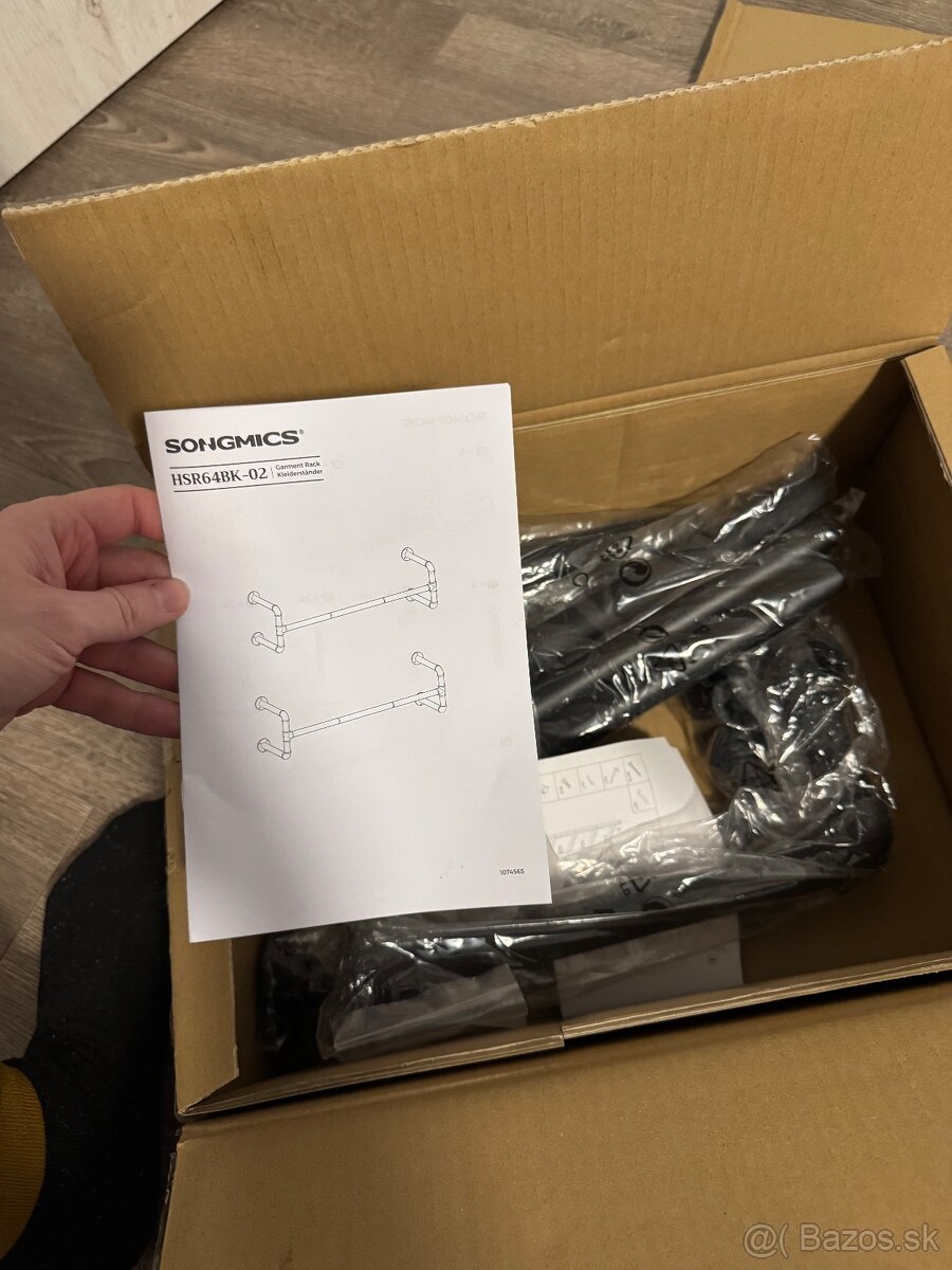 Vešiak industriálny kovový (nový) - 6