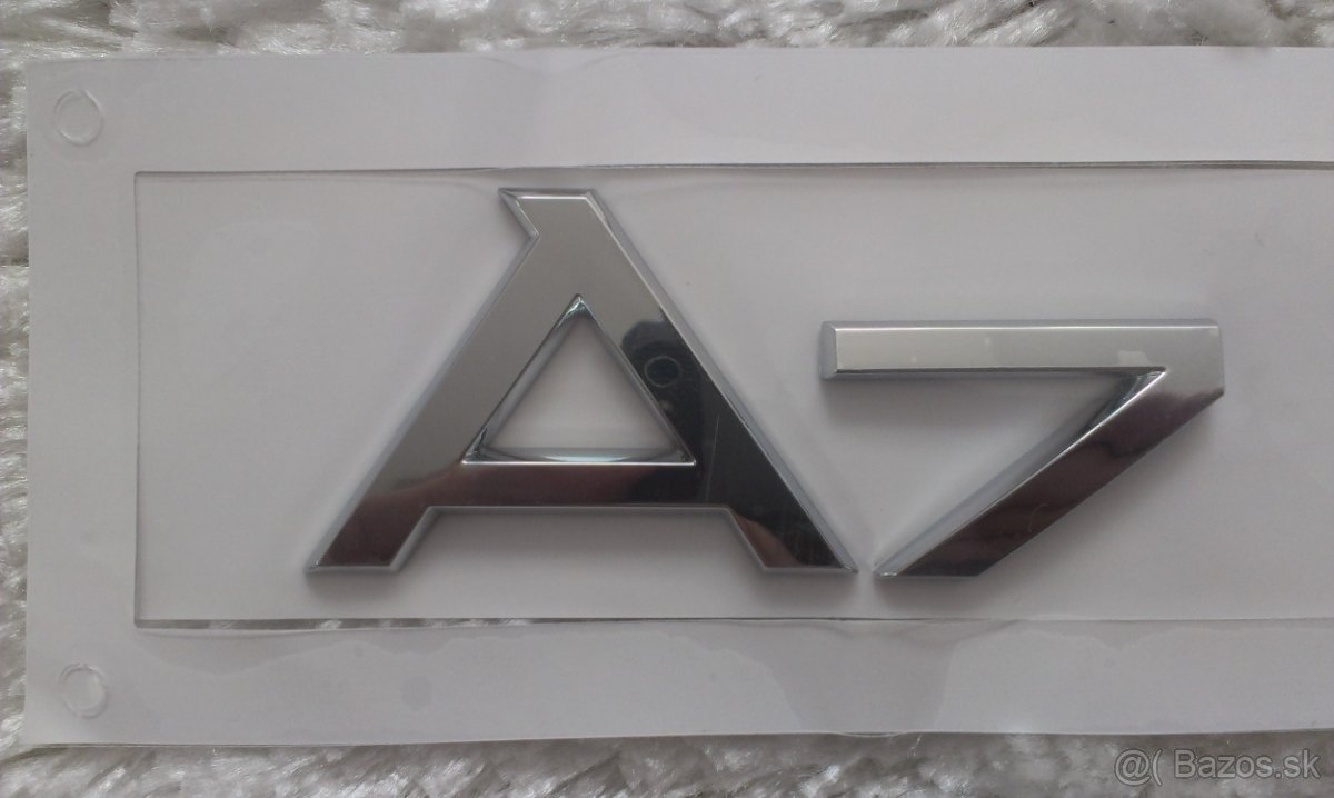 AUDI ZNAKY STRIEBORNE A3, A4, A5, A6, A7, A8 L - 6