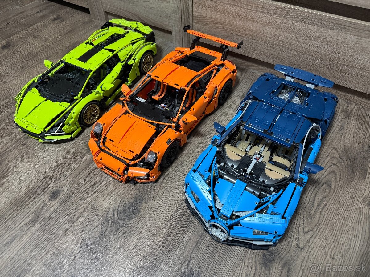 Modely Technic: Lamborghini, Porsche a Bugatti (SLEVA) - 6