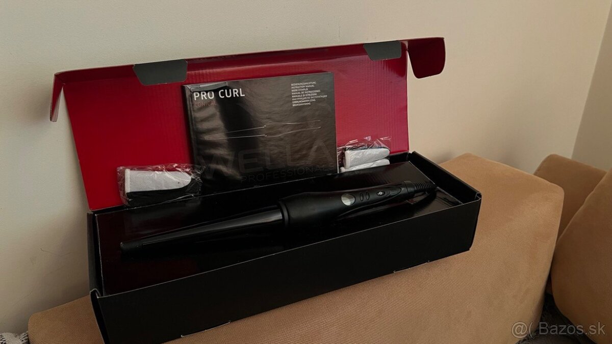 Profesionálna keramická kónická kulma na vlasy - 6