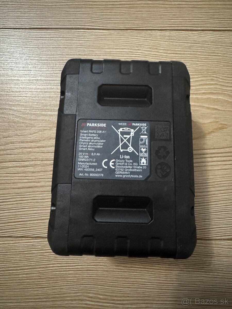 Predám batériu PARKSIDE performance 8Ah - 6