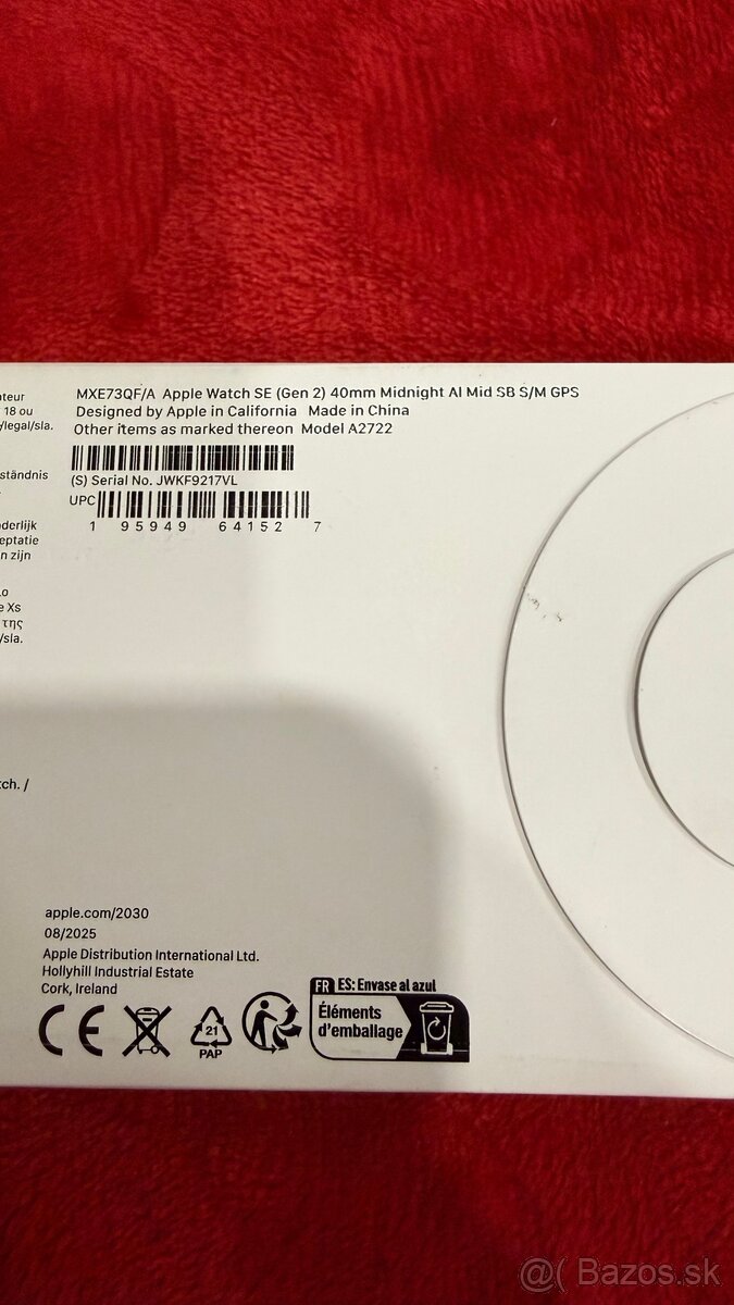 Apple Watch SE (Gen 2) 40mm Midnight - 6