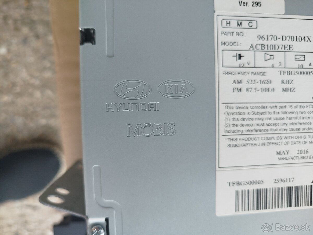 Autorádio - Hyundai Tucson - 6